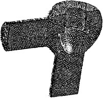 模型的網(wǎng)格結(jié)構(gòu)剖視圖(圖 2)